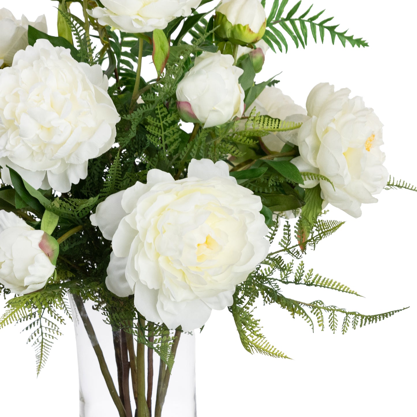 Glamorous Fusion Large Peony Arrangement - Artificial Flower Arrangement and Artificial Plants