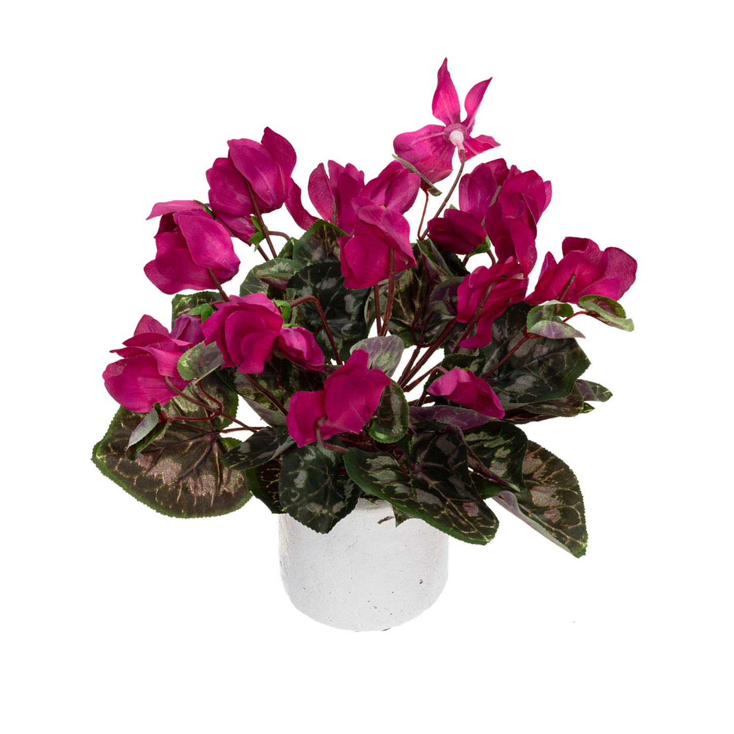 Glamorous Fusion Cyclamen in Pot - Artificial Flower Arrangements and Artificial Plants