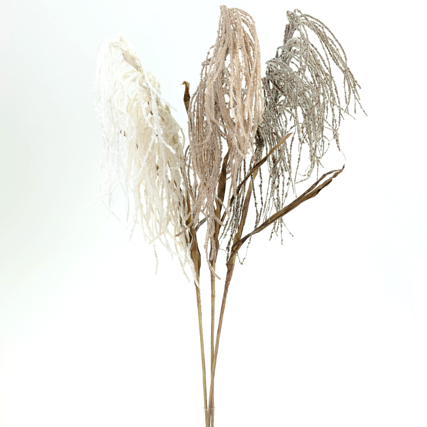 100cm Artificial Weeping Pamper Grass Cream