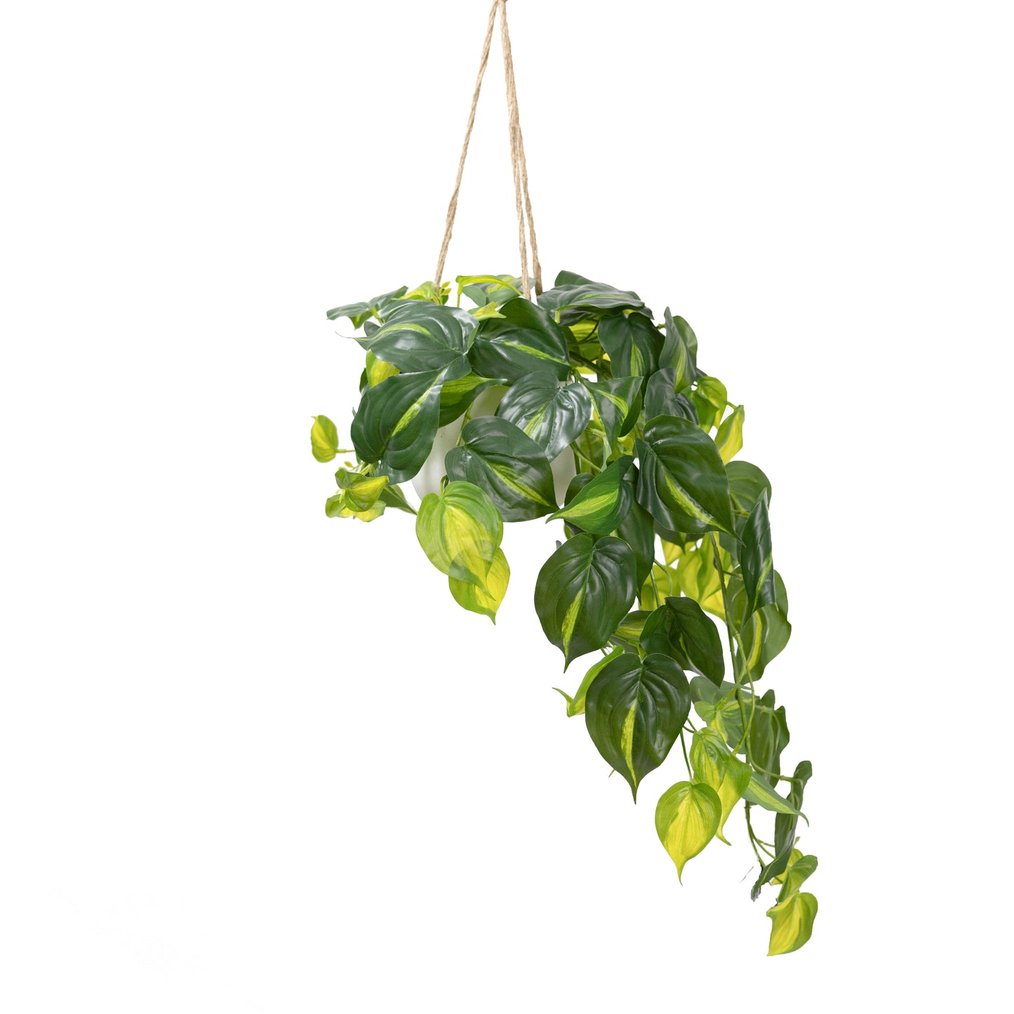 Glamorous Fusion Holland Bush in Hanging Pot - Artificial Flower Arrangements and Artificial Plants