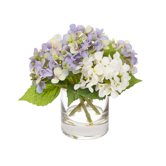 Glamorous Fusion Hydrangea Mixed Arrangement - Artificial Flower Arrangements and Artificial Plants