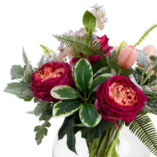 Load image into Gallery viewer, 36CM LARGE ROSE &amp; TULIP MIXED ARRANGEMENT
