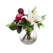 Load image into Gallery viewer, 32CM SMALL ROSE &amp; LILY MIXED ARRGANGEMENT
