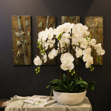 Load image into Gallery viewer, 90CM POTTED ORCHID IN CERAMIC POT
