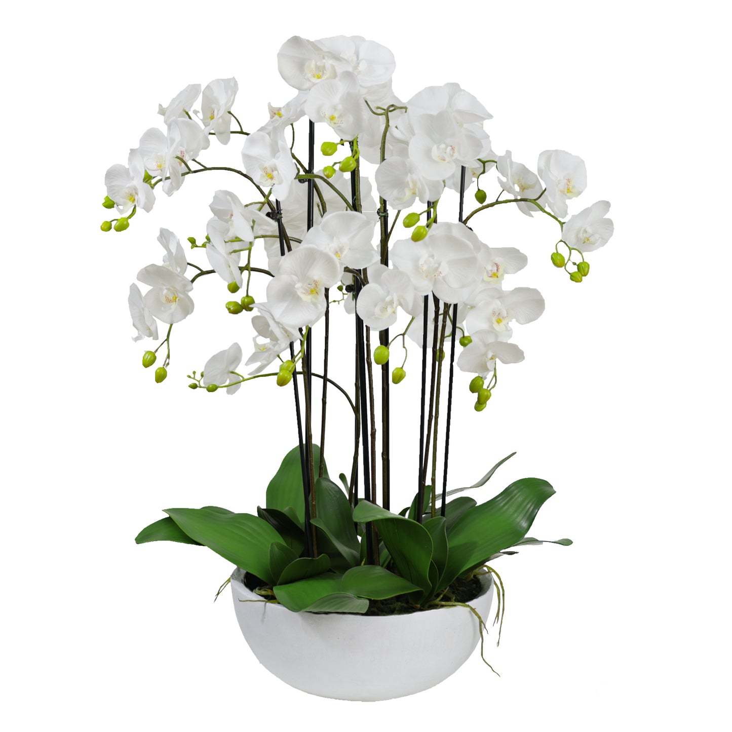 92cm Artificial Orchid in Ceramic Pot