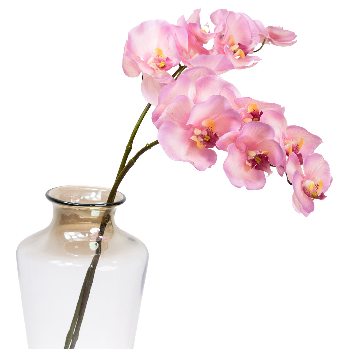 72cm Artificial Real Touch Phalaenopsis Orchid Mauve