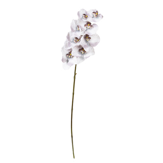 84cm Artificial Real Touch Phalaenopsis Orchid Grey