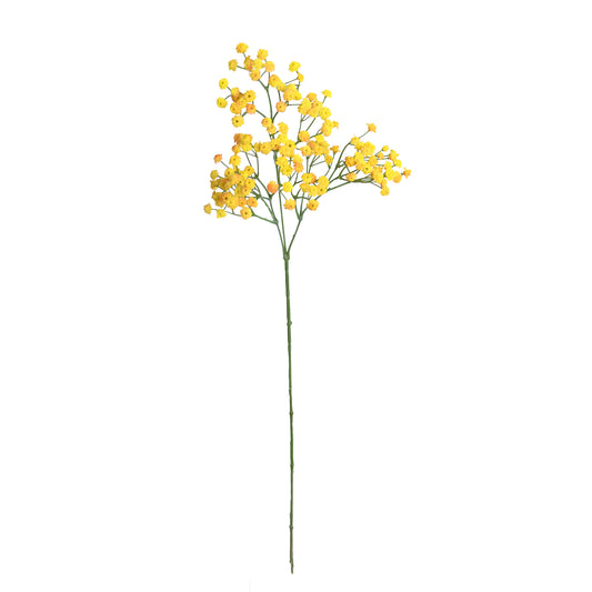 65cm Artificial Baby's Breath Spray Yellow