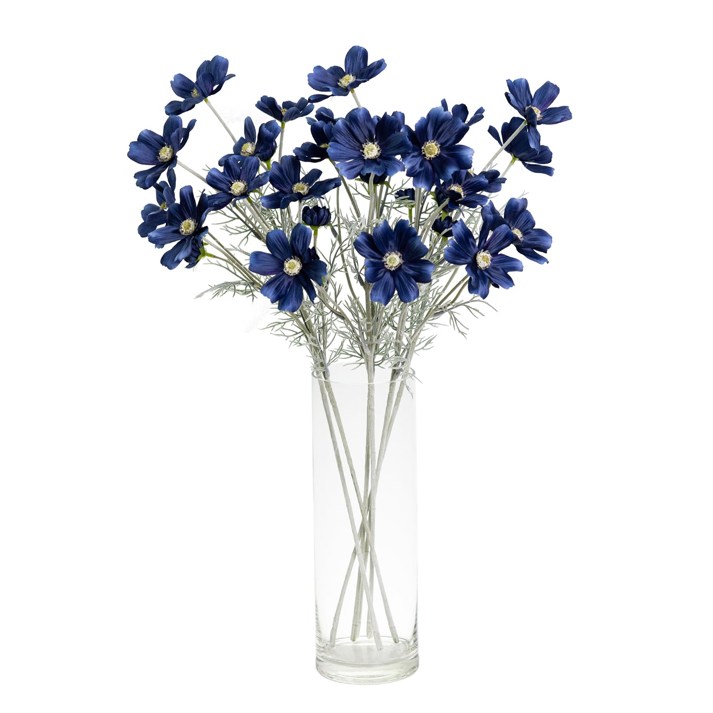 60cm Artificial Cosmo Spray Blue