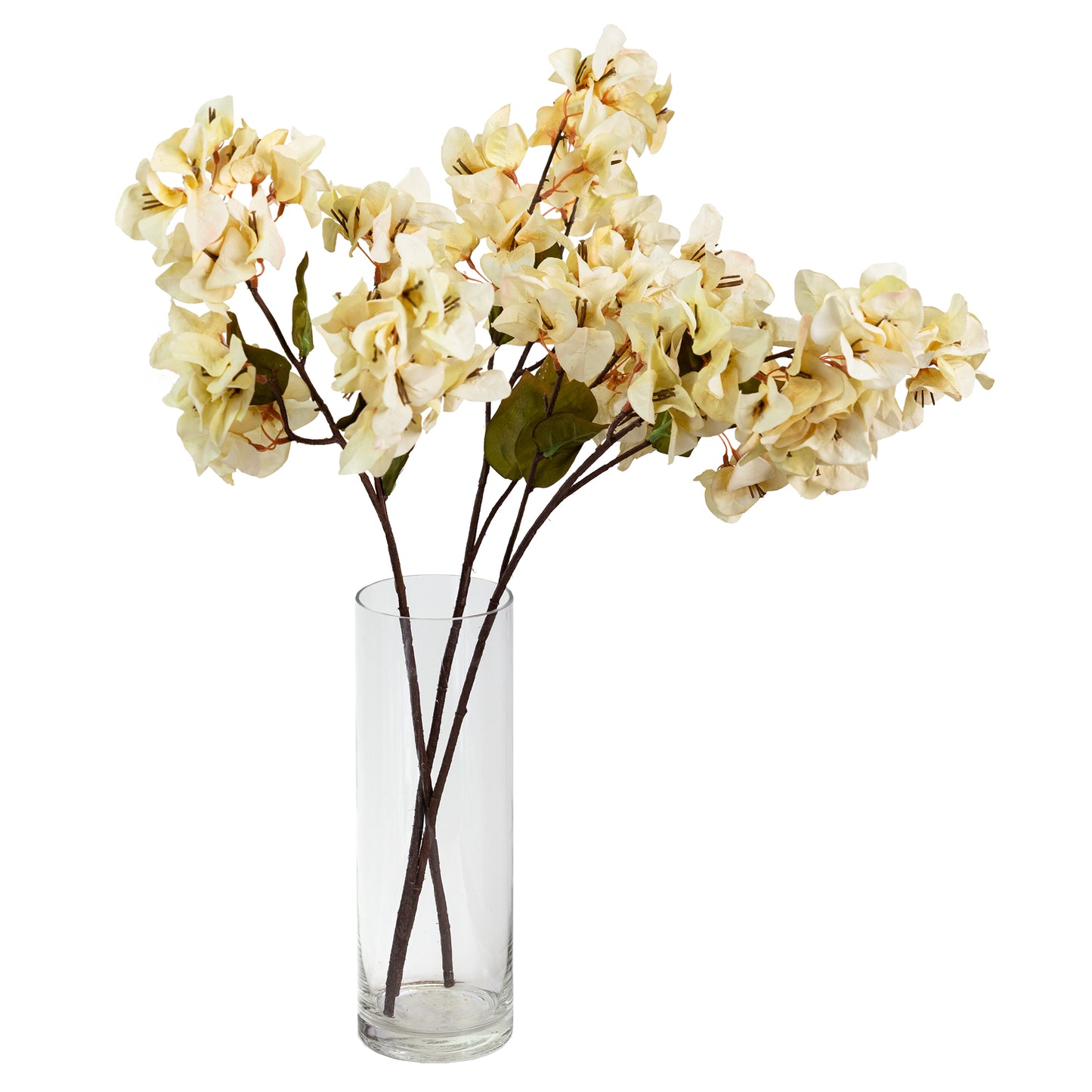 70cm Artificial Bougainvillea Spray Cream