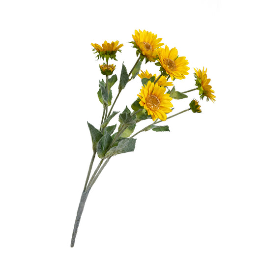 58cm Artificial Sunflower Bush