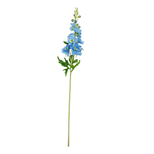 70cm Artificial Real Touch Delphinium Light Blue