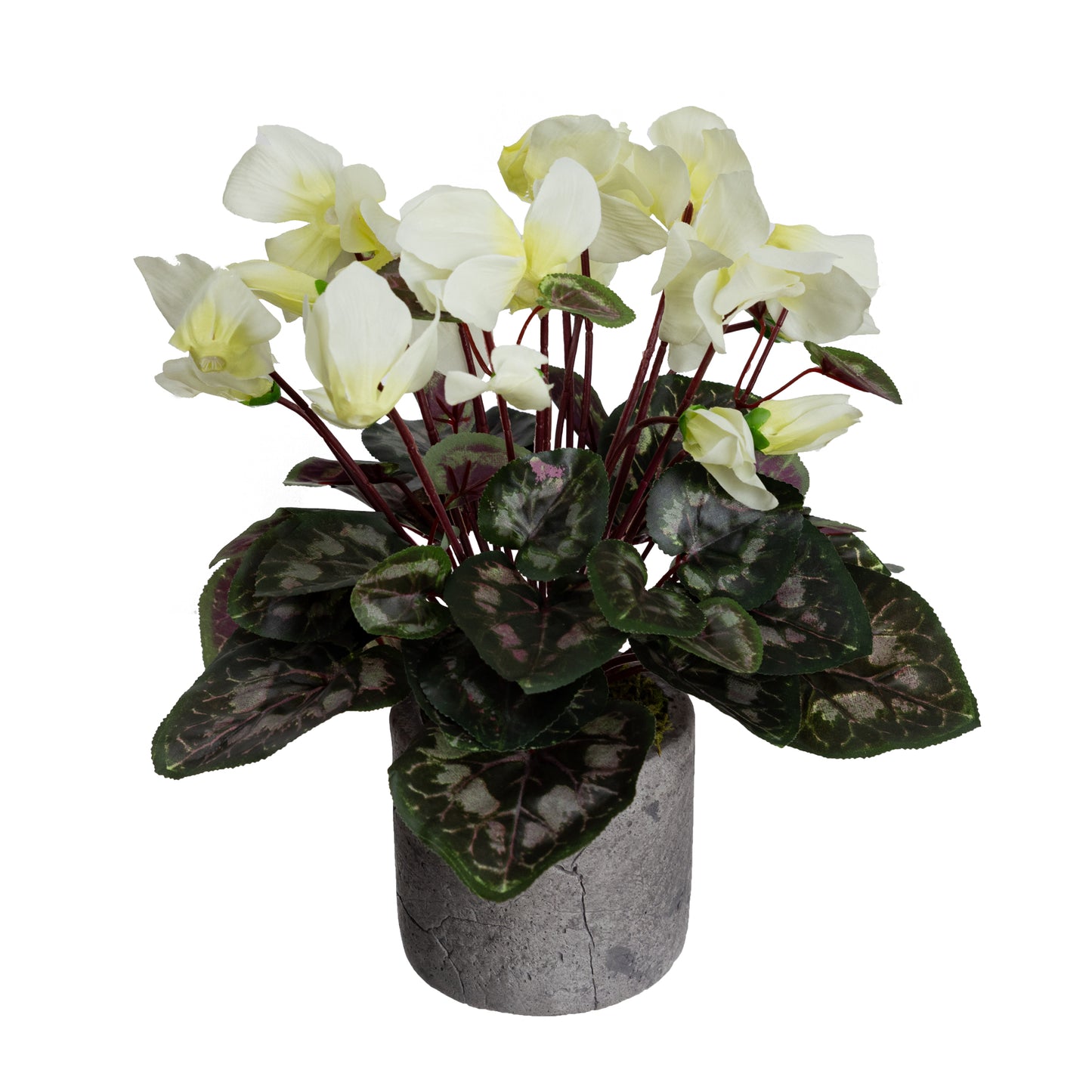 Glamorous Fusion Cyclamen in Pot - Artificial Flower Arrangements and Artificial Plants