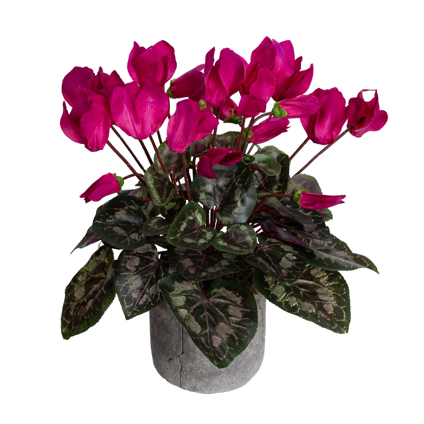 Glamorous Fusion Cyclamen in Pot - Artificial Flower Arrangements and Artificial Plants