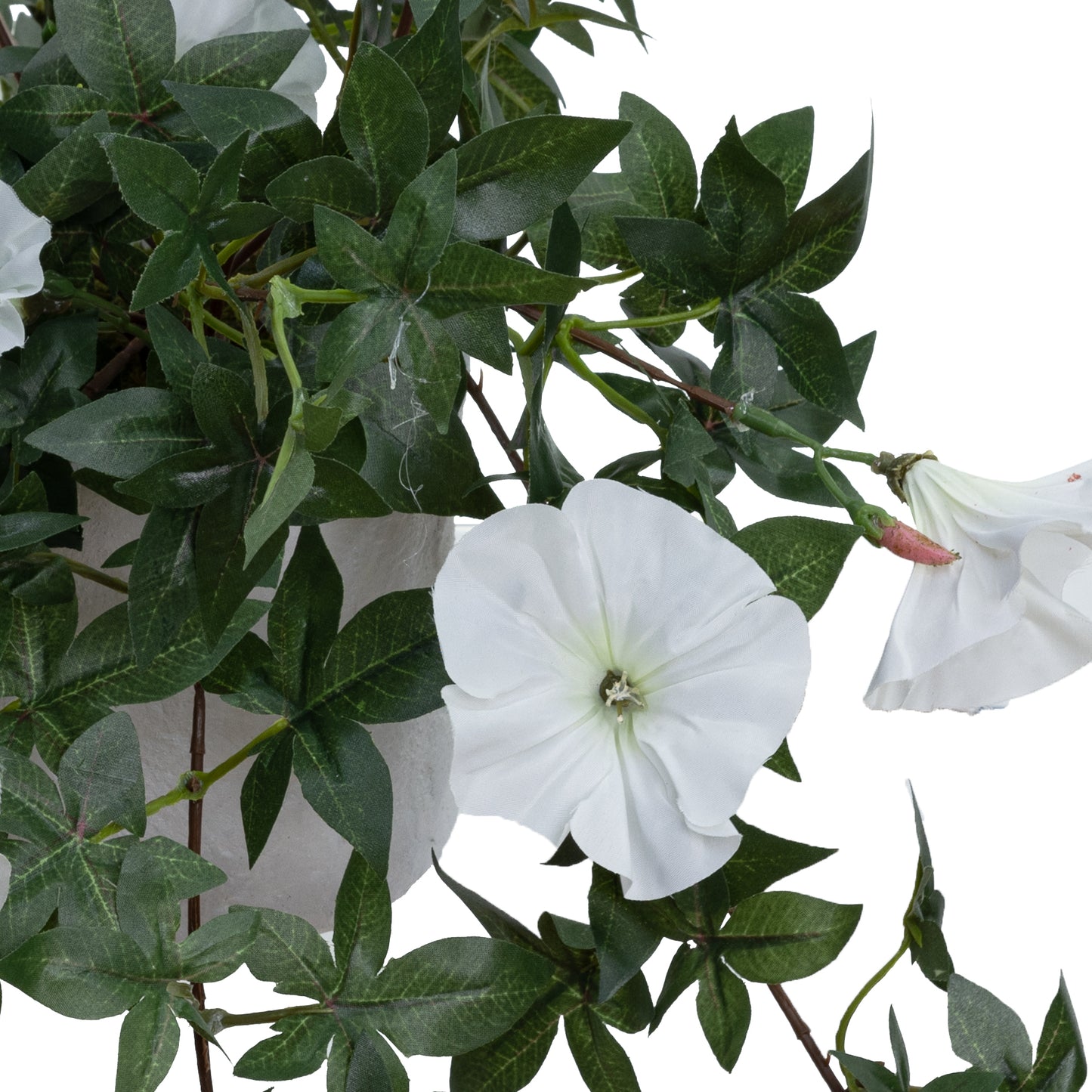 Glamorous Fusion Morning Glory in Pot - Artificial Flower Arrangements and Artificial Plants