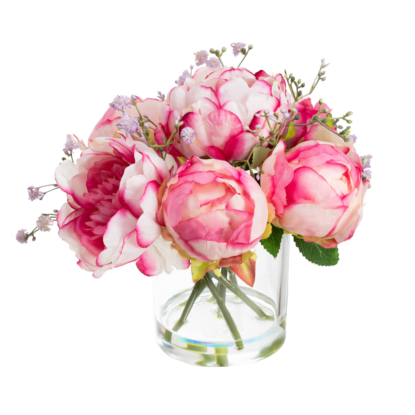 Glamorous Fusion Peony Arrangement - Artificial Flower Arrangements and Artificial Plants