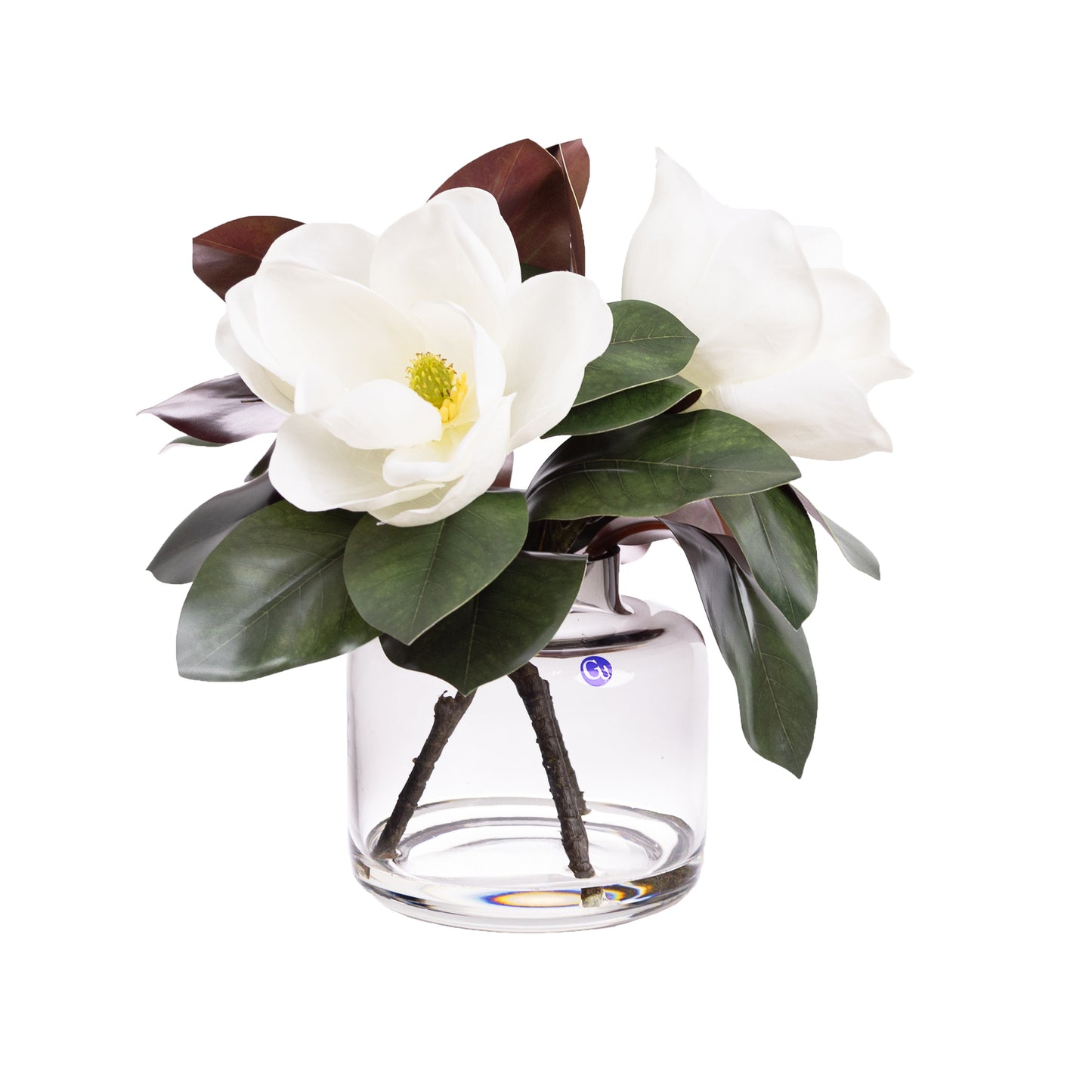 Magnolia Arrangement in Glass 40cm