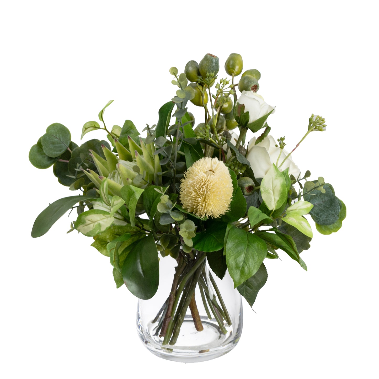 Glamorous Fusion Native Arrangement - Artificial Flower Arrangement and Artificial Plants