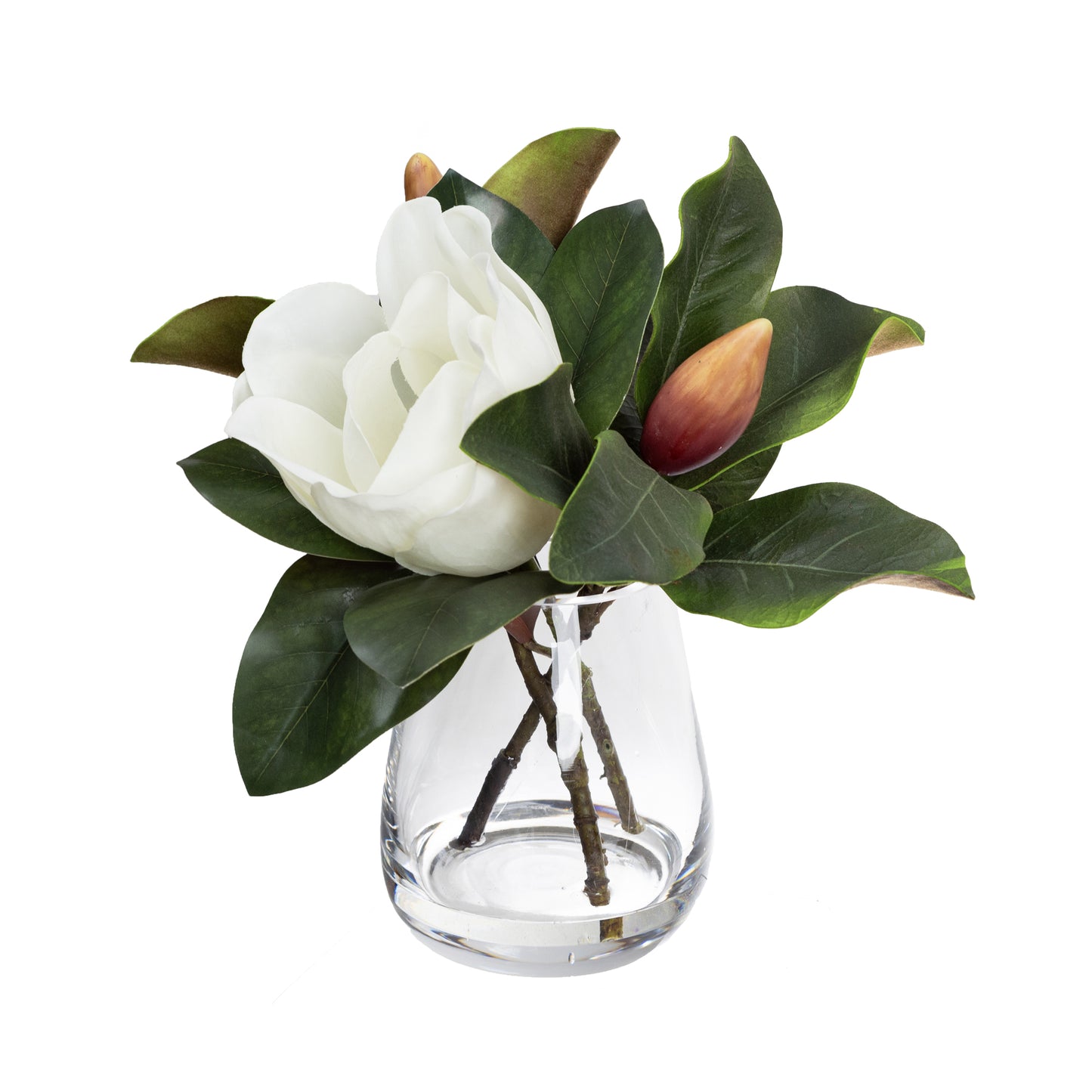 Glamorous Fusion Magnolia Arrangement - Artificial Flower Arrangements and Artificial  Plants