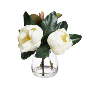Glamorous Fusion Magnolia Arrangement - Artificial Flower Arrangements and Artificial  Plants