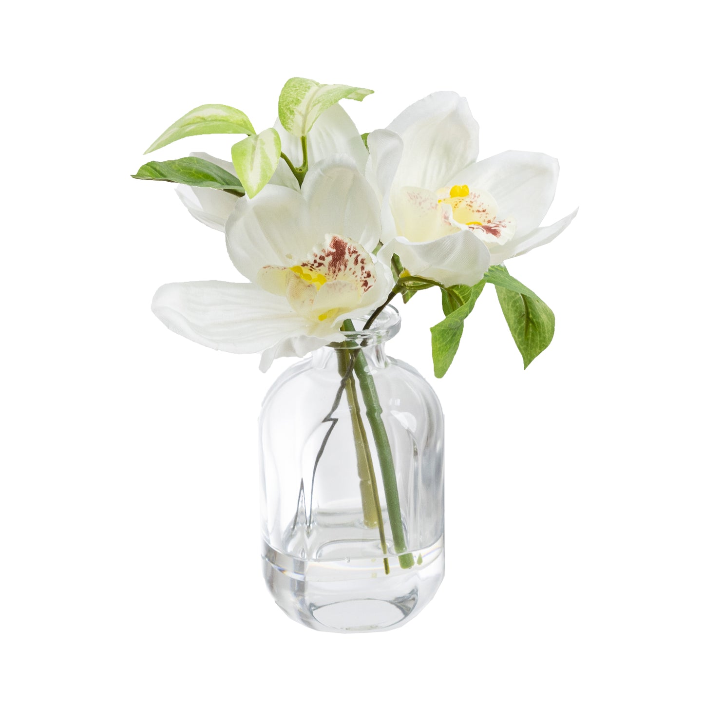 Glamorous Fusion Cymbidium Orchid Arrangement - Artificial Flower Arrangements and Artificial Plants