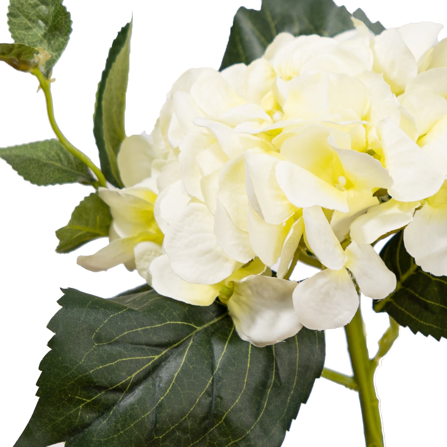 33cm Artificial Small Hydrangea with Leaf