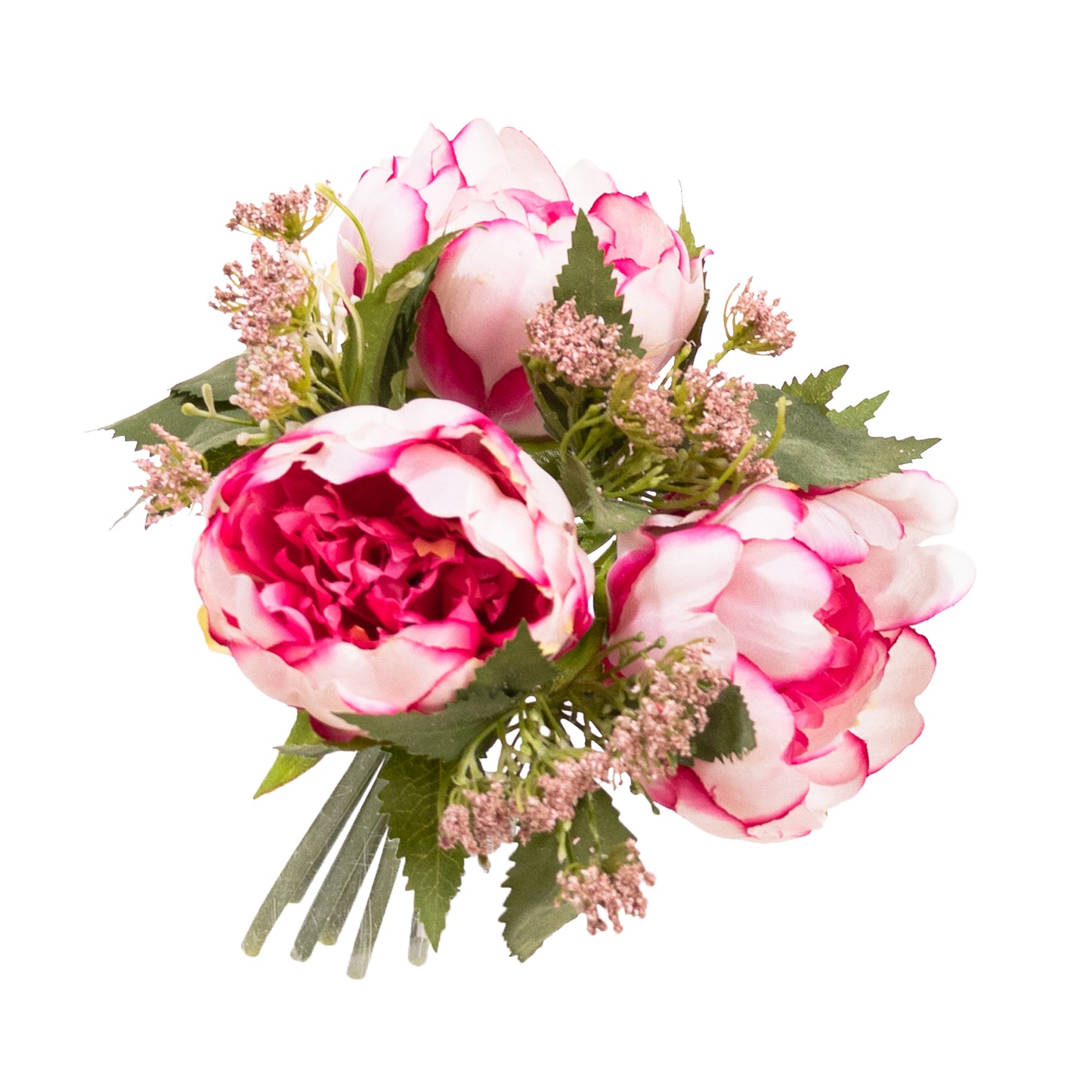 22cm Artificial Peony Bud Bouquet