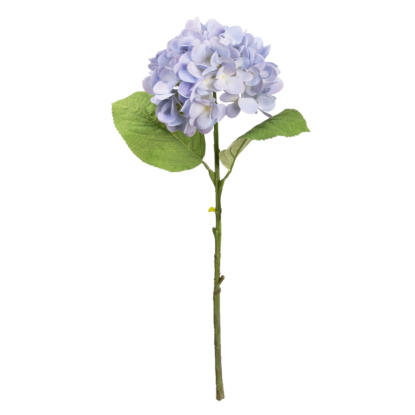 48cm Artificial Real Touch Hydrangea with Leaf Blue