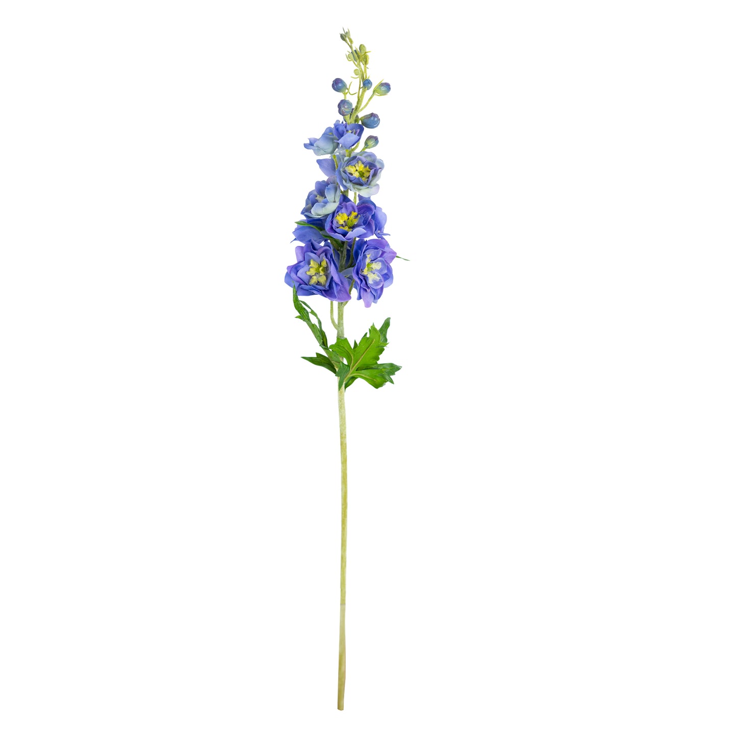 70cm Artificial Real Touch Delphinium Blue