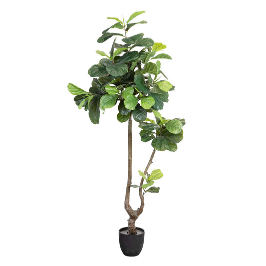 195cm Artificial Fiddle Leaf Tree in Pot