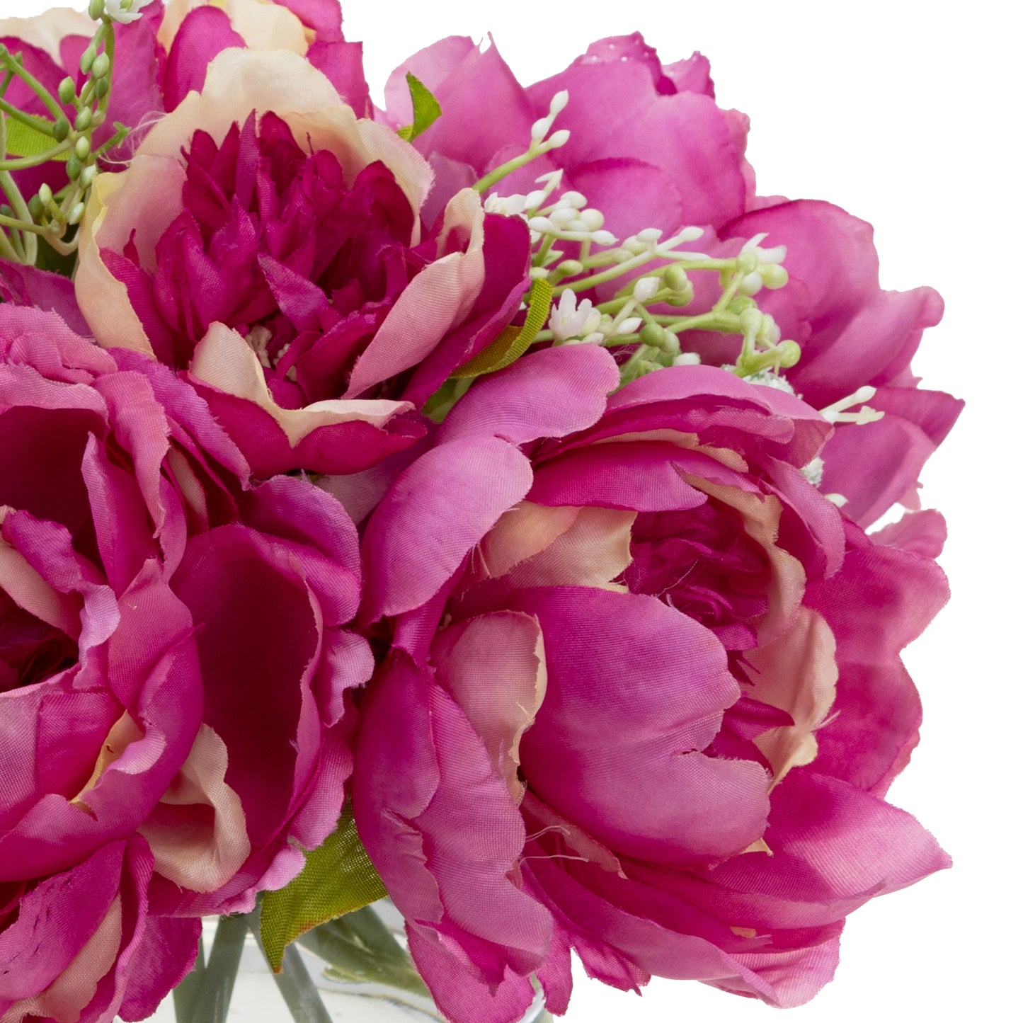 Glamorous Fusion Peony Arrangement - Artificial Flower Arrangements and Artificial Plants