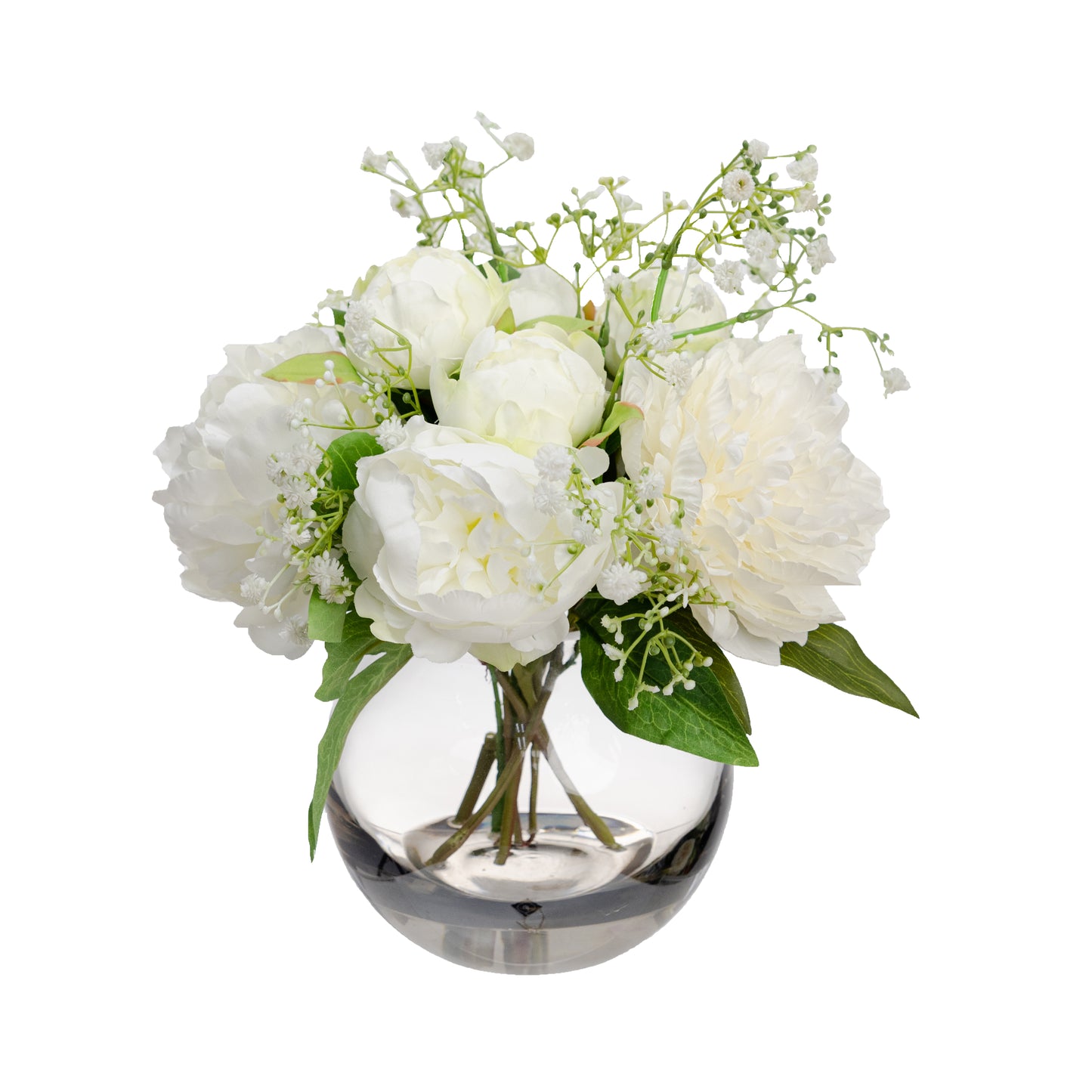 Glamorous Fusion Peony Mixed Arrangement- Artificial Flower Arrangements and Artificial Plants