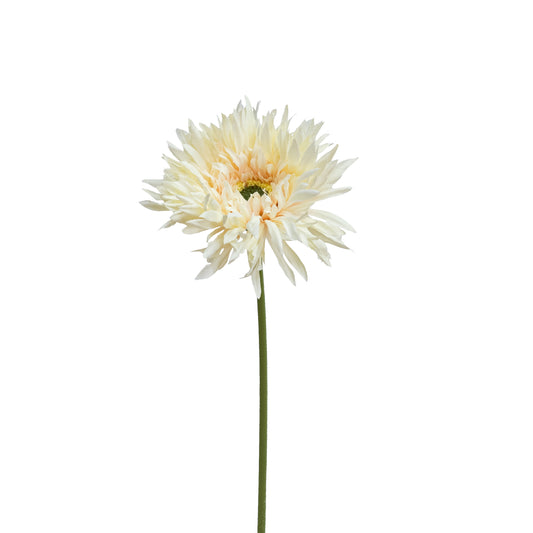 45cm Artificial Daisy Gerbera Cream Pink