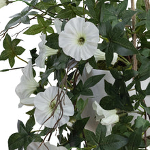 Load image into Gallery viewer, Glamorous Fusion Morning Glory in Hanging Planter - Artificial Flower Arrangements and Artificial Plants
