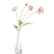 Load image into Gallery viewer, Glamorous Fusion Poppy in Bud Vase - Artificial Flower Arrangements and Artificial Plants
